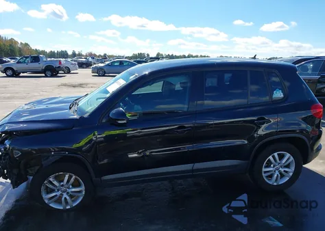 2014 Volkswagen Tiguan S из США, поврежденный, VIN WVGAV3AX3EW525833